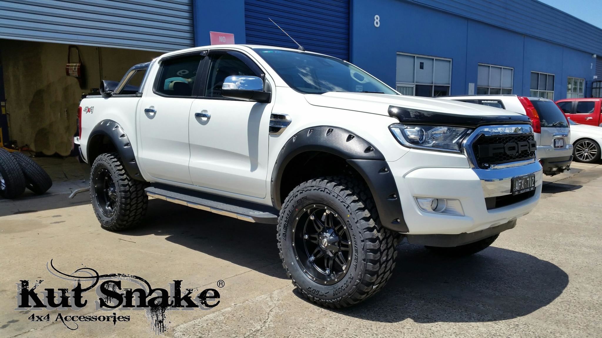 Fender flares 85mm, Ford Ranger MK2 4X4 Parts