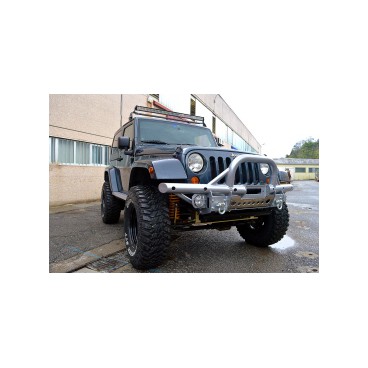 FRONT TUBULAR WINCH BUMPER FOR JK WITH A-BAR FRONT TUBULAR WINCH BUMPER FOR JK WITH A-BAR