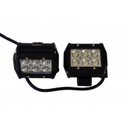 SUORAKULMAINEN LED TYÖVALO 36W, pari