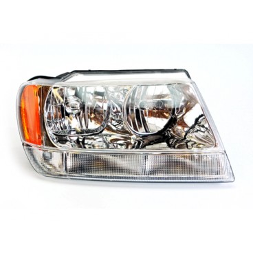 DRIVE LIGH, RIGHT W MANUAL ADJUST, Jeep WJ