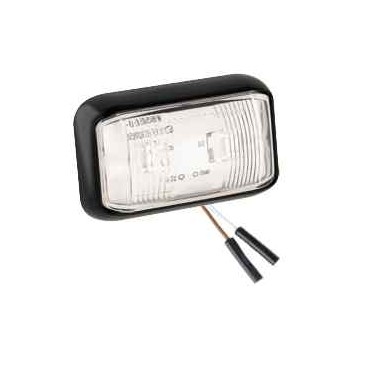 LHS SIDE LIGHT WHITE WITH CONNECTOR