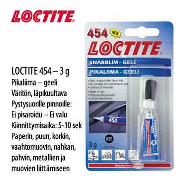 PIKALIIMA LOCTITE 454 TB3G