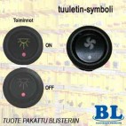 KEINUKATKAISIJA ON-OFF TUULETIN