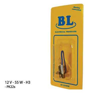 glödlampa H3 12V/55W PK22S