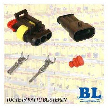 SOCKET SUPERSEAL 3-PC