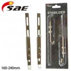 Justerings holk200MM (2 PC. CHROME