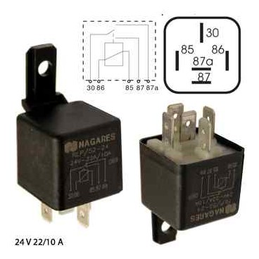 RELAY 24V 20/10A