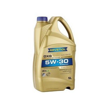 Ravenol DXG SAE 5W30, FULL SYNTHETIC ENGINE OIL, 5L