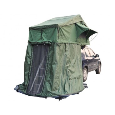 PT Förlängd XXL -ROOF TENT, Grön - 320x180x130cm