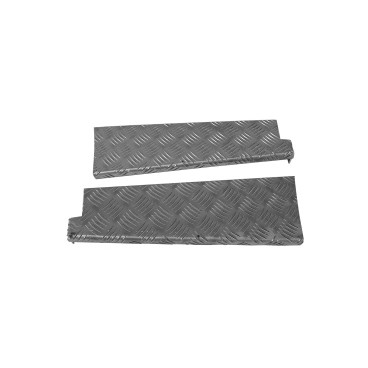 CORNER PROTECTOR CHEQUER PLATE 3 MM-BLACK