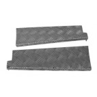 CORNER PROTECTOR CHEQUER PLATE 3 MM-BLACK