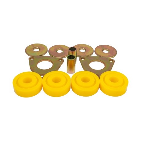 Trailing Arm Bush Polyurethane Yellow, pair