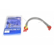 STAINLESS BRAKE HOSE KIT + 40