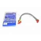 STAINLESS BRAKE HOSE KIT + 40