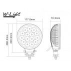 W-light lisäpitkä LED