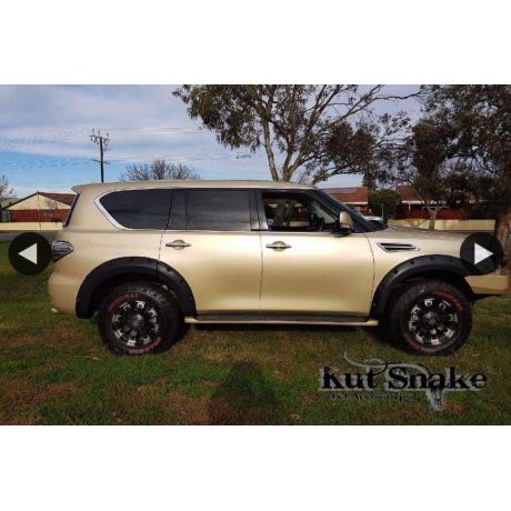 Fender flares, Nissan Patrol Y62