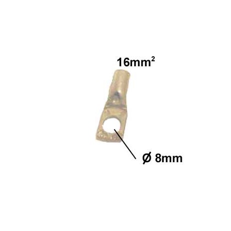 Cable Shoe, 16 mm^2, 8 mm Cable Shoe, 16 mm^2, 8 mm