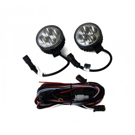 PAIR OF LED ROUND LIGHTS PAIR OF LED ROUND LIGHTS