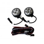 PAIR OF LED ROUND LIGHTS