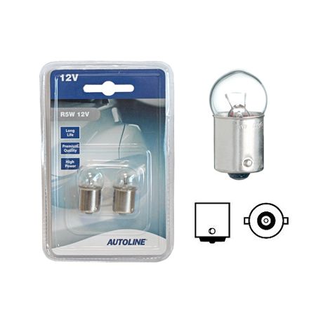 glödlampa par 12V/5W BA15S