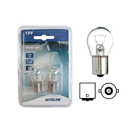 glödlampa par 12V/21W BA15S