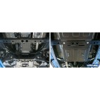 Hilux Revo 3-pc. skidplate ST3mm