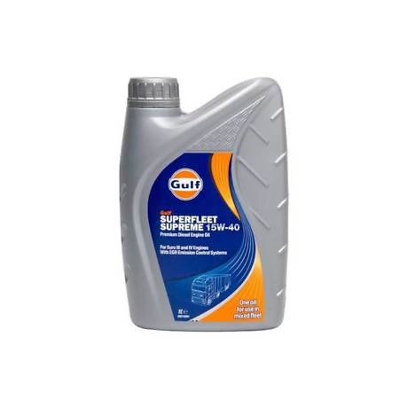 GULF SUPERFLEET SUPREME 15W40, 1L