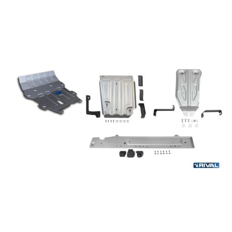 Aluminium Underbody protection kit 4mm