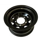 STEEL WHEEL 8X16 +8 BLACK 