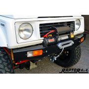 FRONT SQUARED WINCH BUMPER ALLOY / STEEL