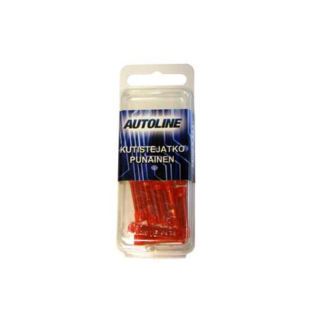 Tube connector red 1.5-2.5 -10pcs