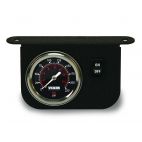 Illuminated Dash Panel Gauge Kit, Black