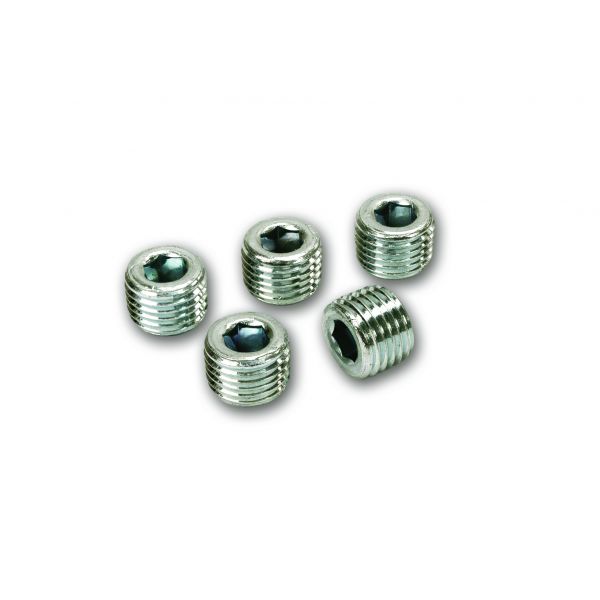 1/4" NPT M -liittimet, 5-osainen pakkaus