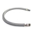 18" S.S. Braided Leader Hose