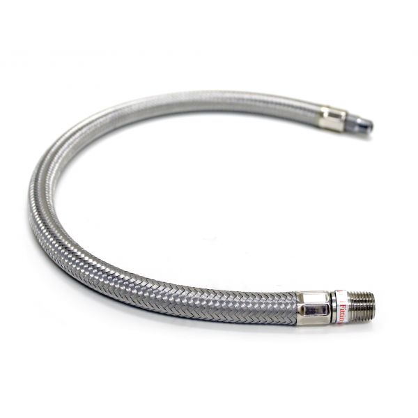 18" S.S. Braided Leader Hose