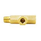 1/4"M x 1/4"F x 1/4"F, NPT, T-Fitting