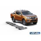 5-pc Underbody protection kit D23 AL 4mm