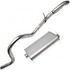 MUFFLER AND REAR PIPE Jeep ZJ 4.0 and 5.2L