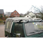 Pehmeä katto Samurai Harmaa Raptor 4x4