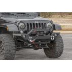 JK Front Winch Bumper w. Led Bar