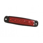 Sidemarker light 6-led red
