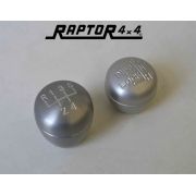 KIT OF GEAR BOX / T BOX ALLOY KNOBS UP TO 200tdi