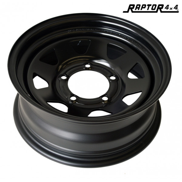 Dotz Dakar Wheel, 6X15 ET 0, Black Dotz Dakar Wheel, 6X15 ET 0, Black