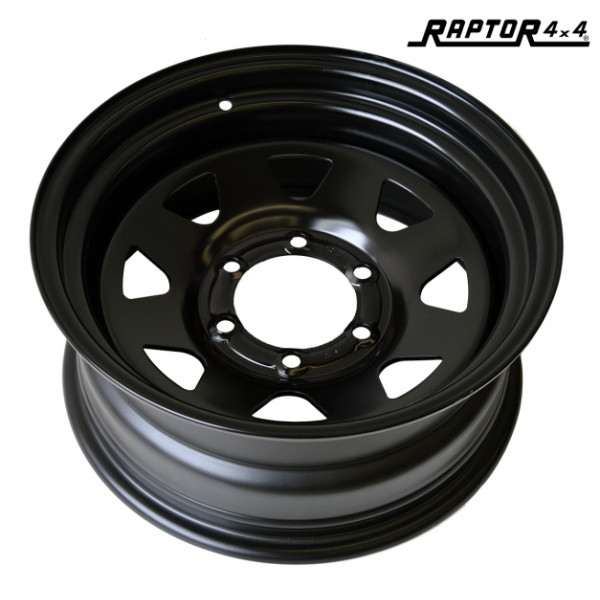 RAPTOR 4X4 WHEEL 7X16 ET-20 TOYOTA NISSAN BLACK RAPTOR 4X4 WHEEL 7X16 ET-20 TOYOTA NISSAN BLACK