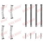 Front brake pad install kit (solid discs)