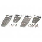 Door Hinges Stainless 4 Pieces (Steel Door)