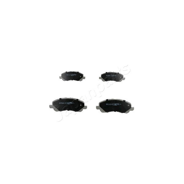 Front axle brake pad kit