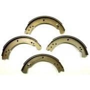 BRAKE SHOES FRONT + REAR 10 INCH AXLE SET