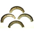 BRAKE SHOES FRONT + REAR 10 INCH AXLE SET