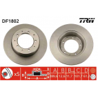 Rear brake disc